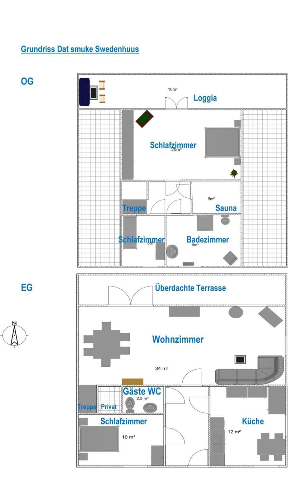 Ferienhaus Dat Smuke Swedenhuus Kappeln Luaran gambar